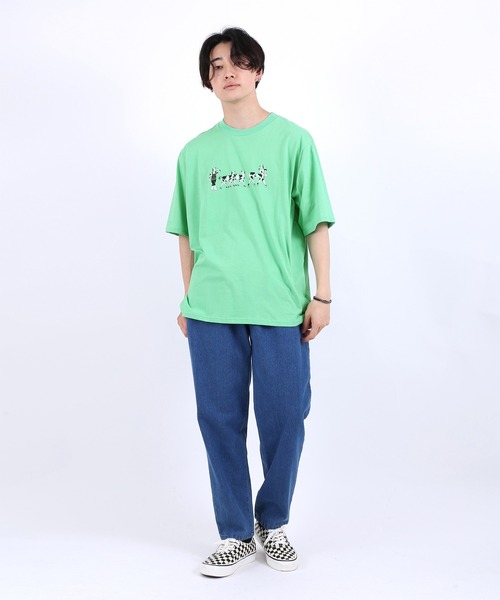 PUNYUS(プニュズ)の「Cattle Tシャツ(Tシャツ/カットソー・レディース・ブラック/ホワイト/グリーン/イエロー・3/4/1/2)」の20枚目の写真