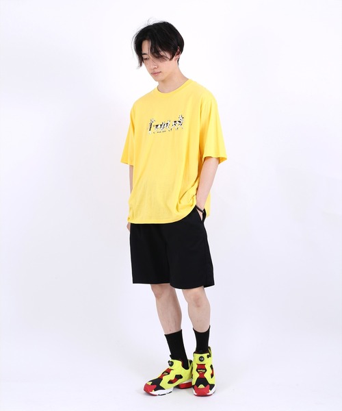 PUNYUS(プニュズ)の「Cattle Tシャツ(Tシャツ/カットソー・レディース・ブラック/ホワイト/グリーン/イエロー・3/4/1/2)」の21枚目の写真