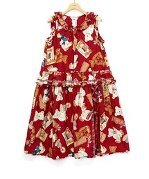 PINK HOUSE | TEDDY'S MEMORIES ノースリーブワンピース(ワンピース)