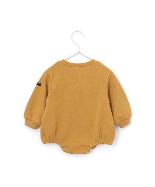 MAKE YOUR DAY（メイクユアデイ）の「フリル裏毛ロンパース■70.80cm（ロンパース・キッズ・レッド/ピンク/ミント/キャメル・80/70）」の11枚目の写真
