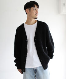 BEAMS | BEAMS / ソリッド シャギー カーディガン(ニット/セーター)