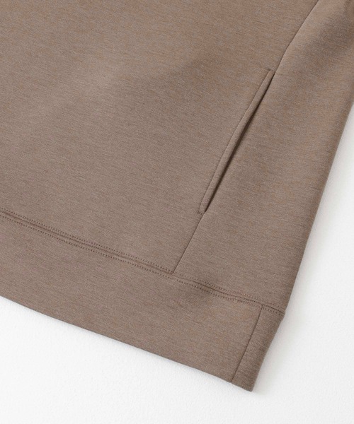 URBAN RESEARCH（アーバンリサーチ）の「【一部WEB限定カラー】ダンボールフードパーカー（パーカー・レディース・ライトグレー/ライトブルー/ダークブラウン/ベージュ/モカ・FREE）」の11枚目の写真