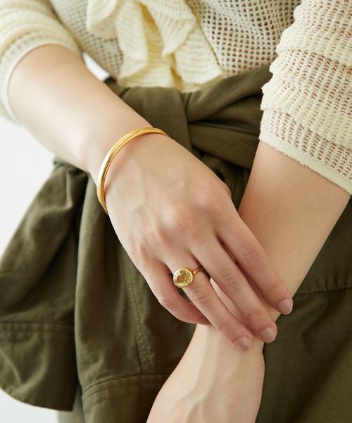 Whim Gazette（ウィムガゼット）の「【SHYLA】バングル（バングル/リストバンド・レディース・ゴールド・FREE）」の4枚目の写真