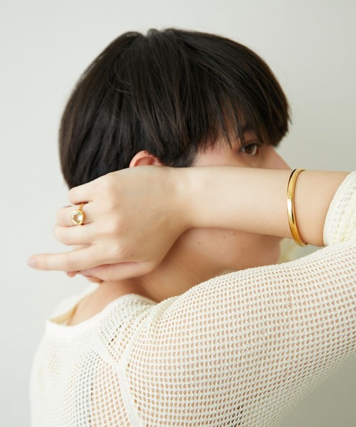 Whim Gazette（ウィムガゼット）の「【SHYLA】バングル（バングル/リストバンド・レディース・ゴールド・FREE）」の9枚目の写真