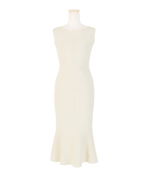 AMBIENT（アンビエント）の「ｻｰﾌﾞﾙｽﾄﾚｯﾁﾏｰﾒｲﾄﾞﾆｯﾄﾜﾝﾋﾟｰｽ（ワンピース・レディース・アイボリー/ブラック/ベージュ/テラコッタ・FREE）」の7枚目の写真