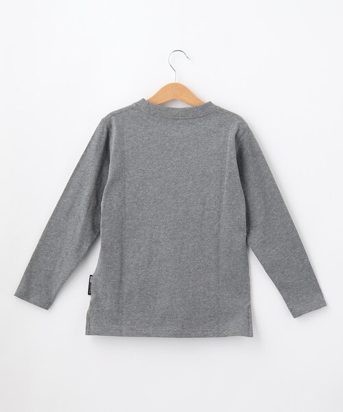BASECONTROL(ベースコントロール)の「◆KIDS 定番空紡糸天竺 長袖ポケットデザインTシャツ(Tシャツ/カットソー・キッズ・ネイビー/アイボリー/グレー系その他/グレー系その他2/ブラック系/アイボリー系・11/12/13/14)」の16枚目の写真