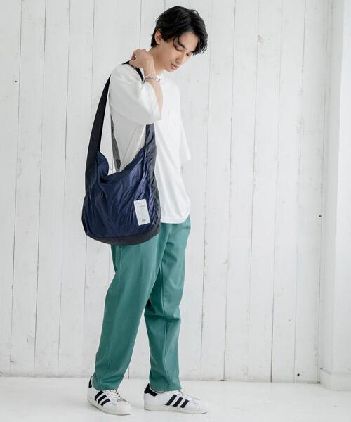 coen（コーエン）の「coen×PAG マーケットエコバッグ（エコバッグ/サブバッグ・メンズ・パープル/オレンジ/オリーブ/ネイビー・FREE）」の3枚目の写真