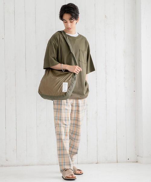 coen（コーエン）の「coen×PAG マーケットエコバッグ（エコバッグ/サブバッグ・メンズ・パープル/オレンジ/オリーブ/ネイビー・FREE）」の9枚目の写真