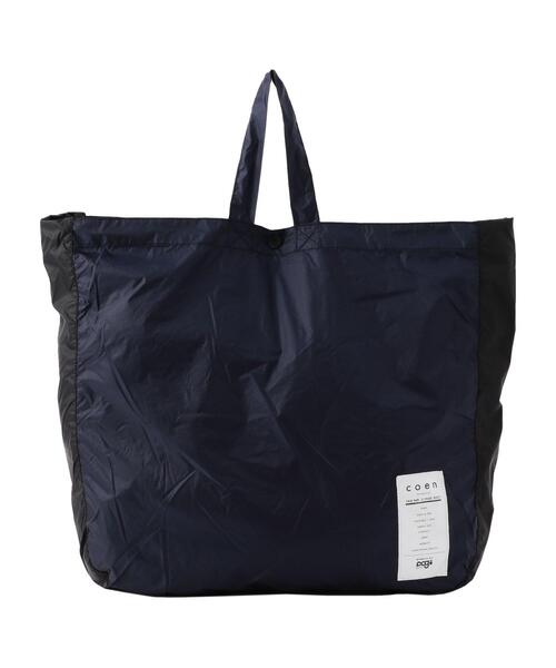 coen（コーエン）の「coen×PAG マーケットエコバッグ（エコバッグ/サブバッグ・メンズ・パープル/オレンジ/オリーブ/ネイビー・FREE）」の13枚目の写真