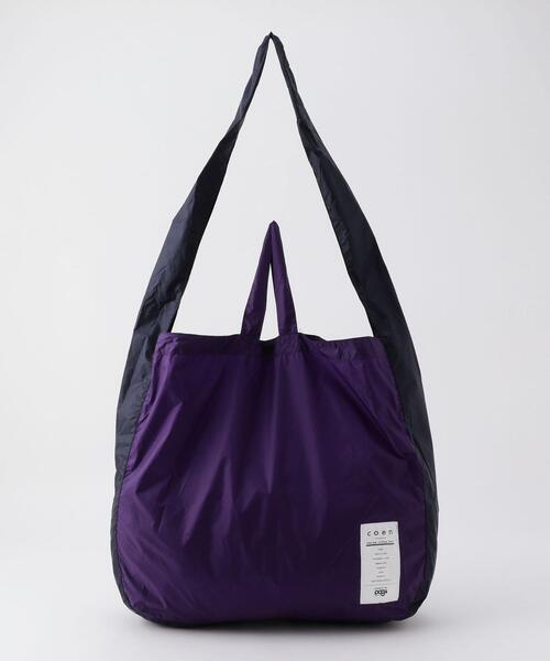 coen（コーエン）の「coen×PAG マーケットエコバッグ（エコバッグ/サブバッグ・メンズ・パープル/オレンジ/オリーブ/ネイビー・FREE）」の17枚目の写真