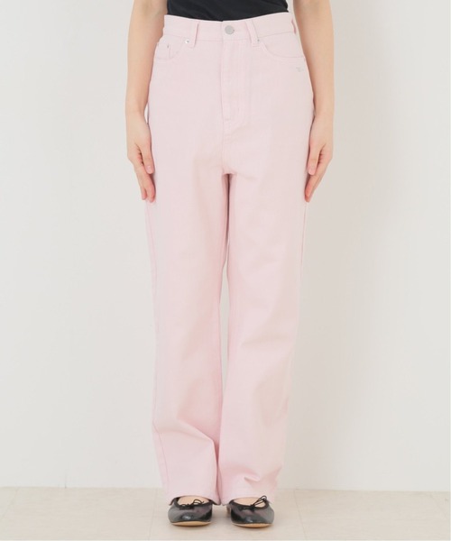 Charles Chaton（シャルルシャトン）の「カラーストレートパンツ（チノパンツ・レディース・ピンク・38/36/34）」の5枚目の写真