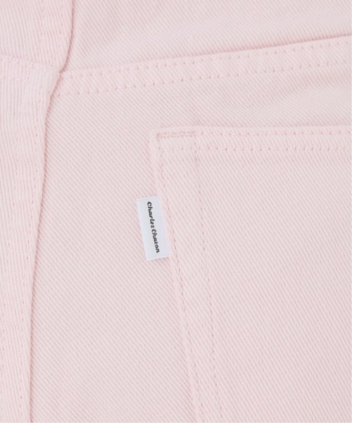 Charles Chaton（シャルルシャトン）の「カラーストレートパンツ（チノパンツ・レディース・ピンク・38/36/34）」の14枚目の写真
