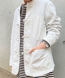 【SAKULA/サクラ】DENIM CHINA COVERALL/デニムチャイナカバーオール/WEB限定