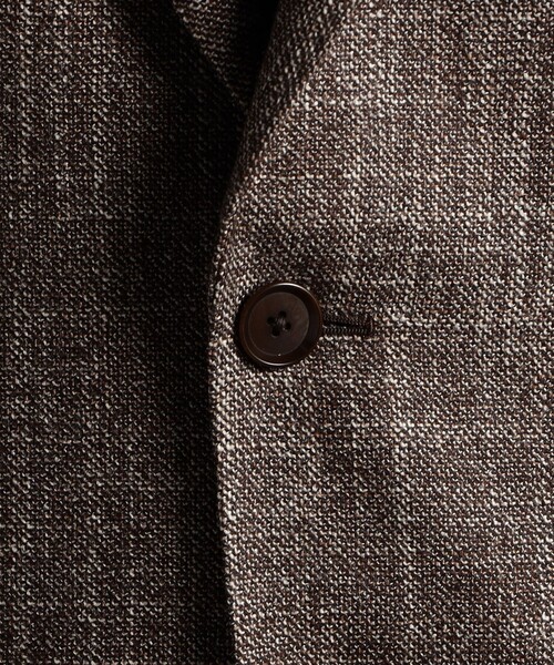 セール】ウールシルクカシミヤ シングル2Bテーラードジャケット Loro