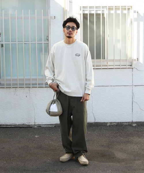 UNCORD(アンコード)の「【UNCORD】パーソナルエフェクツバッグ/巾着ショルダーバッグ(ショルダーバッグ・メンズ・ブラック/カーキ/グレイッシュベージュ・FREE)」の6枚目の写真
