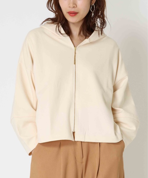 Jines ジネス のカーディガン ボレロ ハイゲージダンボール フードジップジャケット を購入できます Jines ハイゲージダンボール Jines ジネス のファッション フードジップジャケット カーディガン ボレロ お買得