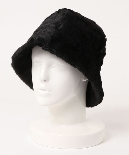 ANDGEEBEE（アンジービー）の「【SELECT】ファーバケットハット（ハット・レディース・ブラック・FREE）」の8枚目の写真