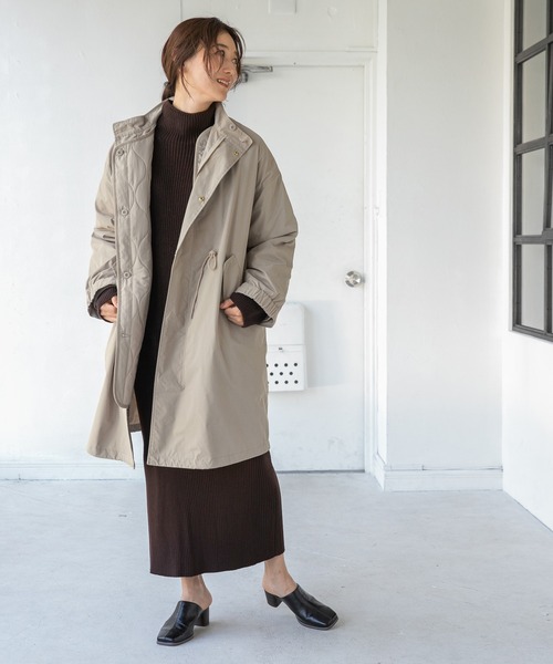 LEPSIM（レプシィム）の「１２Ｇケアニットストレートスカート　952524（スカート・レディース・ブラック/ブラウン/ブルーグリーン・FREE）」の6枚目の写真