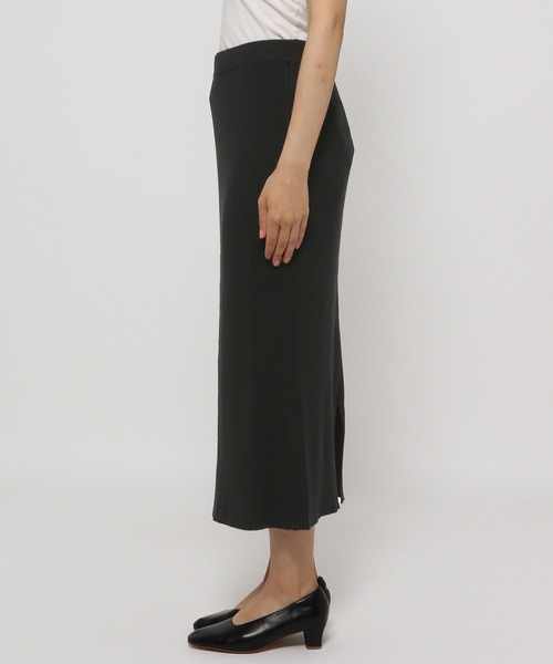 LEPSIM（レプシィム）の「１２Ｇケアニットストレートスカート　952524（スカート・レディース・ブラック/ブラウン/ブルーグリーン・FREE）」の14枚目の写真