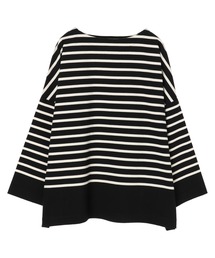AMERICAN HOLIC | パネルボーダーボートネックカットプルオーバー(Tシャツ/カットソー)