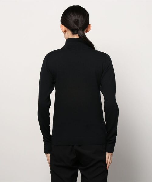 FRED PERRY(フレッドペリー)の「Roll Neck Knitted Top(ニット/セーター・レディース・ブラック・10)」の2枚目の写真