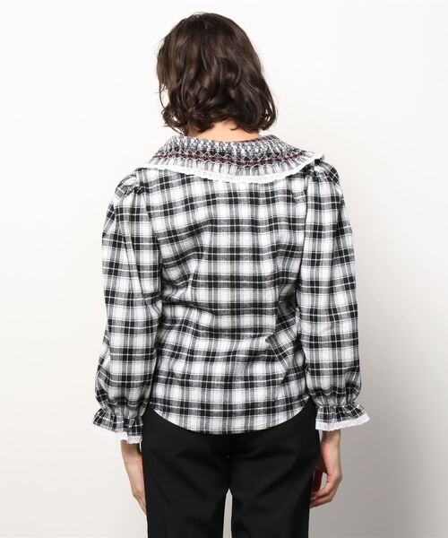 grapevine by k3（グレープバインバイケースリー）の「LILA Shirt（シャツ/ブラウス・レディース・ブラック・M/S）」の12枚目の写真