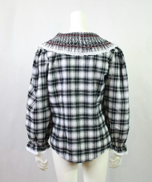 grapevine by k3（グレープバインバイケースリー）の「LILA Shirt（シャツ/ブラウス・レディース・ブラック・M/S）」の7枚目の写真