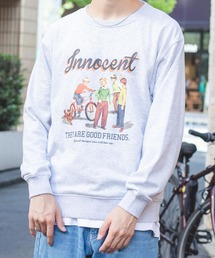 WEGO/グラフィックプルオーバー