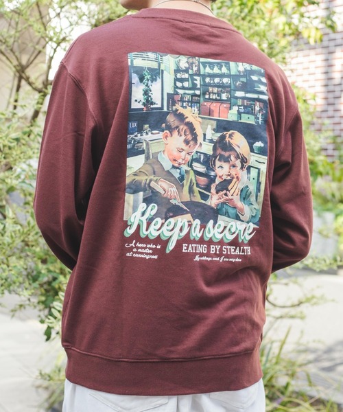 WEGO（ウィゴー）の「WEGO/グラフィックプルオーバー（スウェット・メンズ・その他1/その他2/その他3/その他4/その他5/その他6/その他7/その他11/その他15/その他14/その他12/その他13/その他10/その他8/その他9・SMALL/MEDIUM/LARGE）」の7枚目の写真