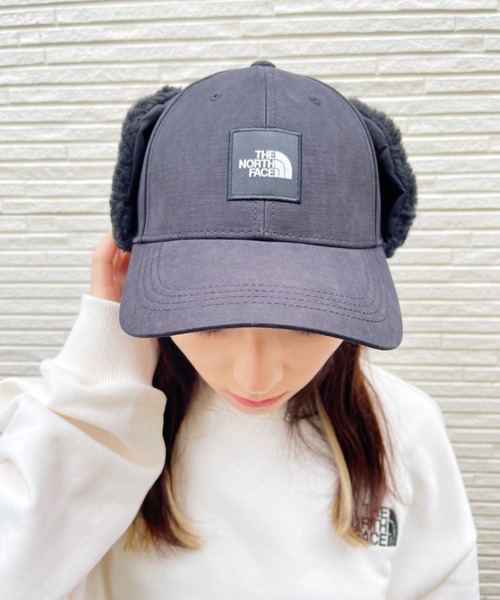 THE NORTH FACE（ザノースフェイス）の「THE NORTH FACE / EARMUFF HARD BALL CAP（キャップ・レディース・ダークベージュ/ブラック・FREE）」の6枚目の写真