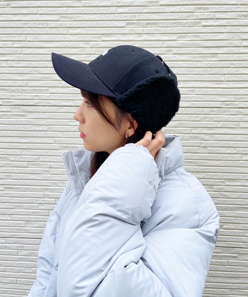 THE NORTH FACE（ザノースフェイス）の「THE NORTH FACE / EARMUFF HARD BALL CAP（キャップ・レディース・ダークベージュ/ブラック・FREE）」の15枚目の写真