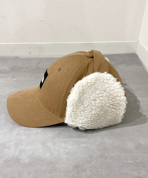 THE NORTH FACE（ザノースフェイス）の「THE NORTH FACE / EARMUFF HARD BALL CAP（キャップ・レディース・ダークベージュ/ブラック・FREE）」の19枚目の写真