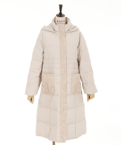 axes femme（アクシーズファム）の「キルティングダウンコート（ダウン