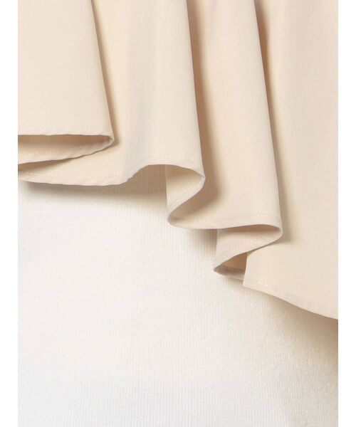 LAGUNAMOON（ラグナムーン）の「フリルギャザーニットプルオーバー（ニット/セーター・レディース・ブラック/アイボリー/バイオレット・FREE）」の18枚目の写真