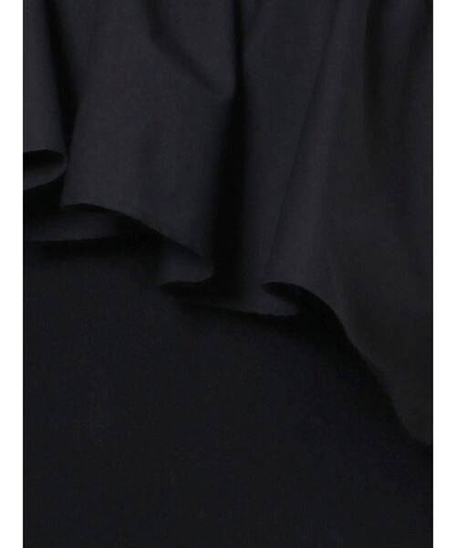 LAGUNAMOON（ラグナムーン）の「フリルギャザーニットプルオーバー（ニット/セーター・レディース・ブラック/アイボリー/バイオレット・FREE）」の16枚目の写真