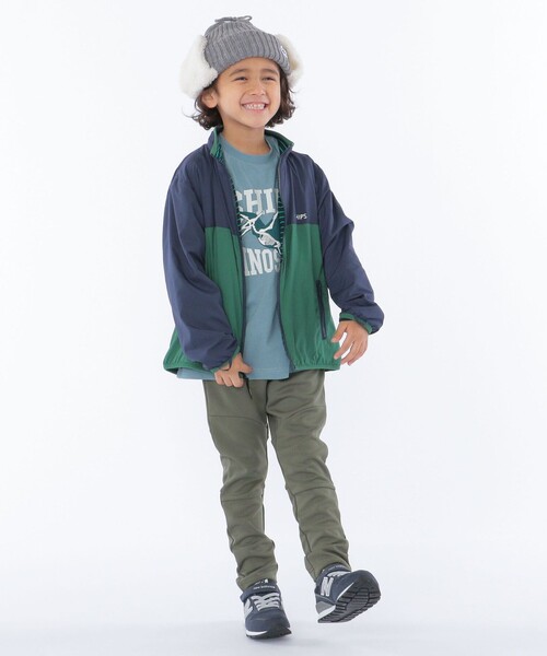 SHIPS（シップス）の「SHIPS KIDS:フェイクファー フラップ付き リブ ワッチ キャップ（ニットキャップ/ビーニー・キッズ・ネイビー/ベージュ/ライトグレー・ONE SIZE）」の19枚目の写真