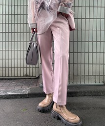 Ameri | REFINED BASIC TAPERED PANTS(スラックス)