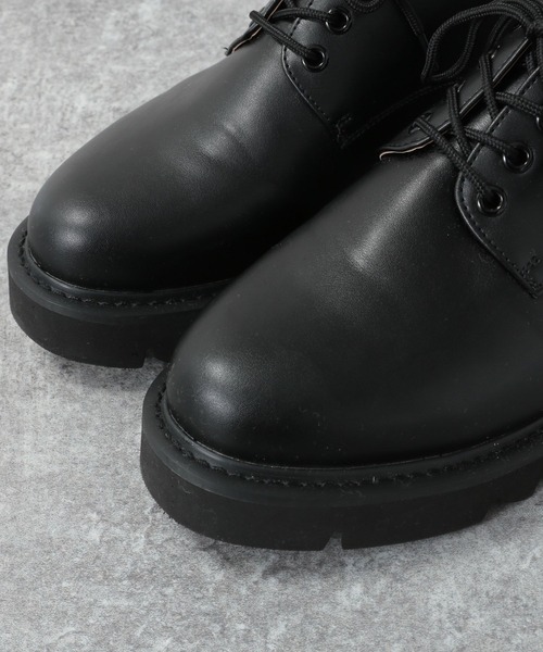 RAGEBLUE（レイジブルー）の「ボリュームソール/プレーントゥシューズ（ドレスシューズ・メンズ・ブラック・SMALL/MEDIUM/LARGE）」の9枚目の写真