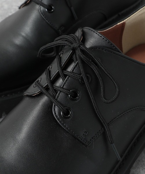 RAGEBLUE（レイジブルー）の「ボリュームソール/プレーントゥシューズ（ドレスシューズ・メンズ・ブラック・SMALL/MEDIUM/LARGE）」の10枚目の写真