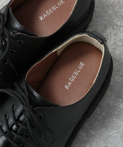 RAGEBLUE（レイジブルー）の「ボリュームソール/プレーントゥシューズ（ドレスシューズ・メンズ・ブラック・SMALL/MEDIUM/LARGE）」の11枚目の写真