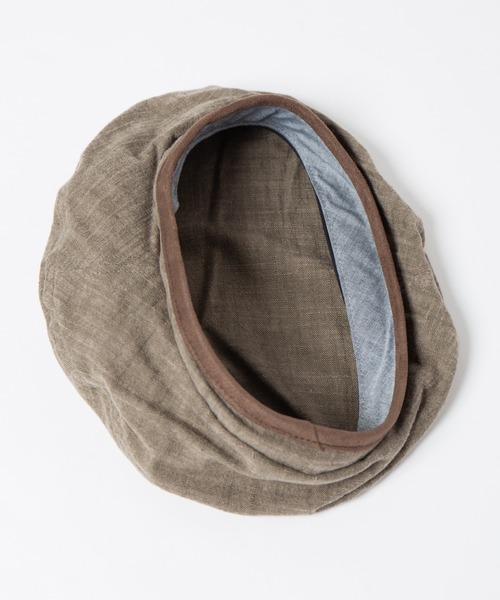 Retter（レッター）の「Muraito beret / ムラ糸ベレー（ハンチング/ベレー帽・メンズ・チャコールグレー/カーキ/ベージュ・FREE）」の22枚目の写真