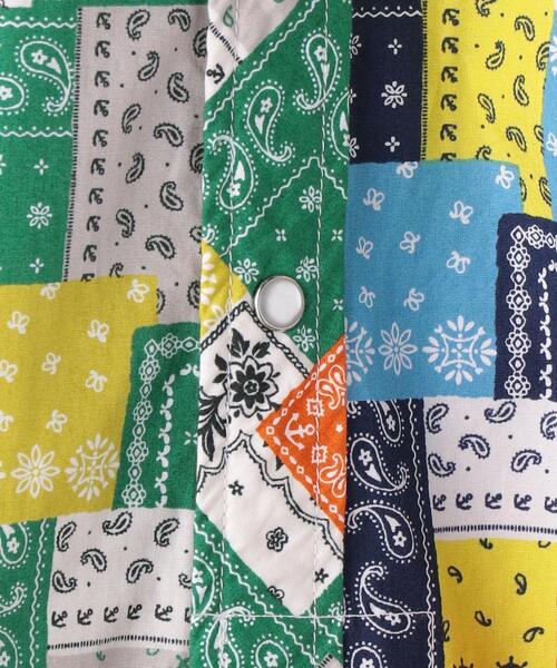 Engineered Garments（エンジニアードガーメンツ）の「＜ENGINEERED GARMENTS（エンジニアド ガーメンツ）＞COMBO ウェスタン シャツ ■■■（シャツ/ブラウス・レディース・ライム/ネイビー・XXS）」の8枚目の写真