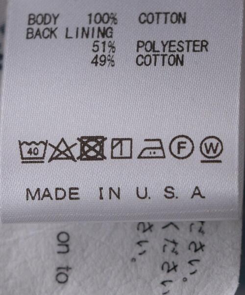 Engineered Garments（エンジニアードガーメンツ）の「＜ENGINEERED GARMENTS（エンジニアド ガーメンツ）＞COMBO ウェスタン シャツ ■■■（シャツ/ブラウス・レディース・ライム/ネイビー・XXS）」の9枚目の写真