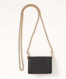 COACH コーチ ハーフ フラップ カード ケース　チェーン取り外し可能 COACH コーチ ハーフ フラップ カード ケース チェーン取り外し可能