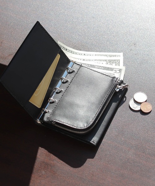 Ed Robert Judson BUND バインダー 2つ折り財布 BLACK ED ROBERT JUDSON - 残り一点Binder Mini Wallet(BUND) | ACRMTSM