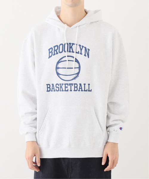 ONLY NY(オンリーニューヨーク)の「【ONLY NY / オンリーニューヨーク】Brooklyn Basketball Champion Hoodie(パーカー・メンズ・チャコールグレー/ネイビー・MEDIUM/LARGE/X-LARGE)」の4枚目の写真