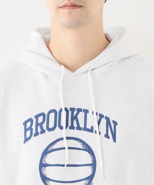 ONLY NY(オンリーニューヨーク)の「【ONLY NY / オンリーニューヨーク】Brooklyn Basketball Champion Hoodie(パーカー・メンズ・チャコールグレー/ネイビー・MEDIUM/LARGE/X-LARGE)」の7枚目の写真