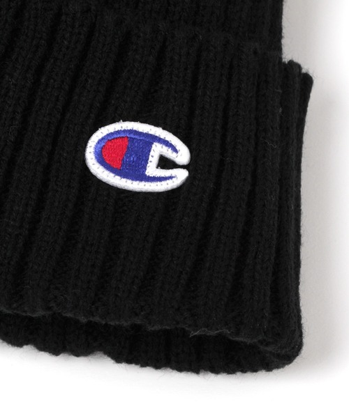 Champion(チャンピオン)の「【Champion(チャンピオン)】別注ナカボアワッチ(ニットキャップ/ビーニー・レディース・ブラック/モカ/アイボリー・FREE)」の7枚目の写真