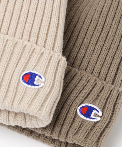 Champion(チャンピオン)の「【Champion(チャンピオン)】別注ナカボアワッチ(ニットキャップ/ビーニー・レディース・ブラック/モカ/アイボリー・FREE)」の9枚目の写真