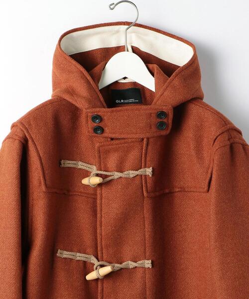 green label relaxing（グリーンレーベルリラクシング）の「＜GLR/ lab＞ポリエステルレーヨン ダッフルコート（ダッフルコート・メンズ・オレンジ/ブラック・L/XL/S/M）」の17枚目の写真